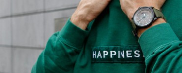 green sweater