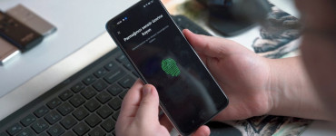 a person holding a phone